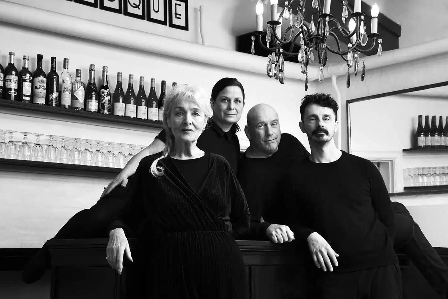 Sammen hver for sig: Maria Stenz, Camilla Bendix, Peter Oliver Hansen og Olivier Antunes.