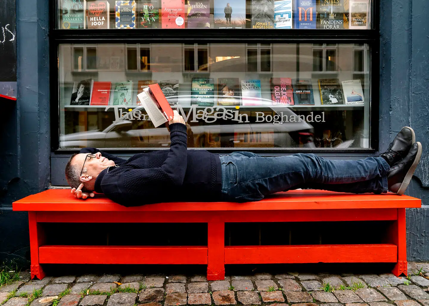 Michael Nellemann fra Thiemers Magasin ved Værnedamsvej.