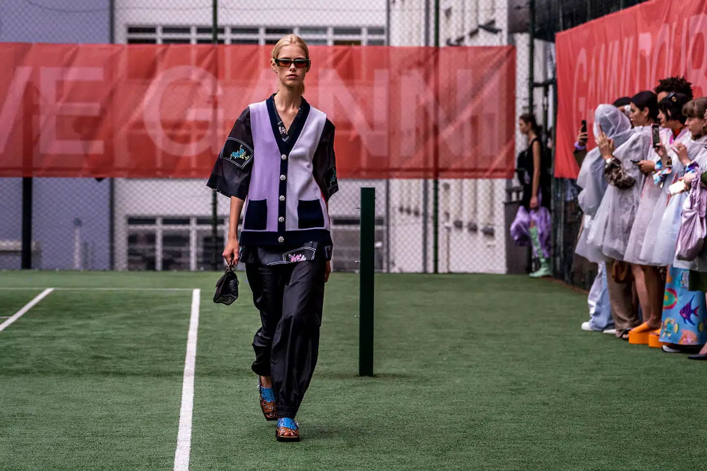 Modehuset Ganni ved Copenhagen Fashion Week i 2019.