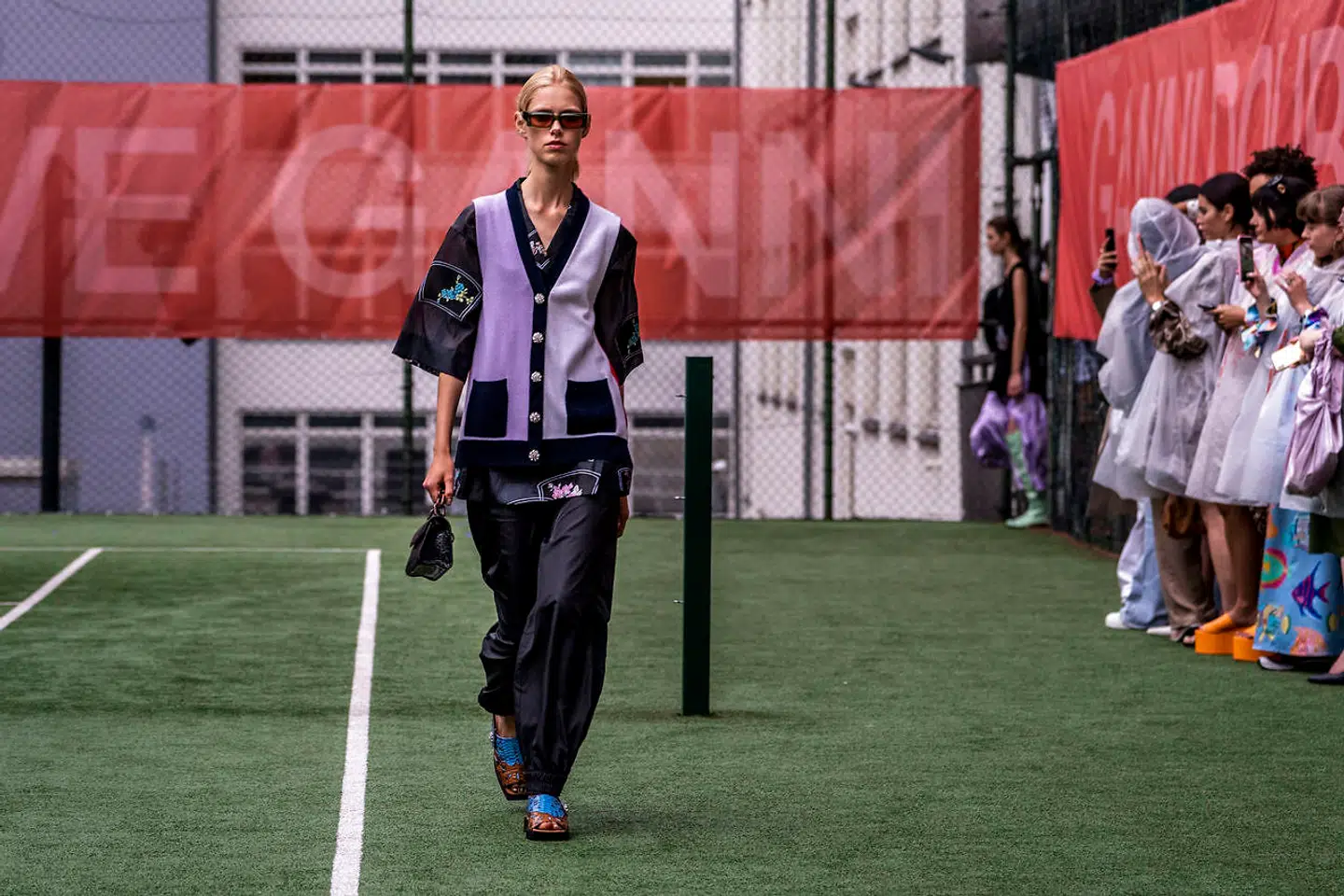 Modehuset Ganni ved Copenhagen Fashion Week i 2019.