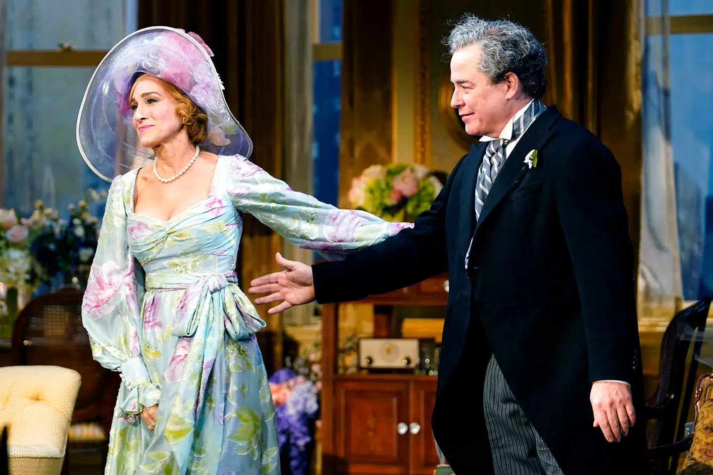 Ægtefællerne Sarah Jessica Parker og Matthew Broderick spiller netop nu over for hinanden i Neil Simons »Plaza Suite« på Broadway.