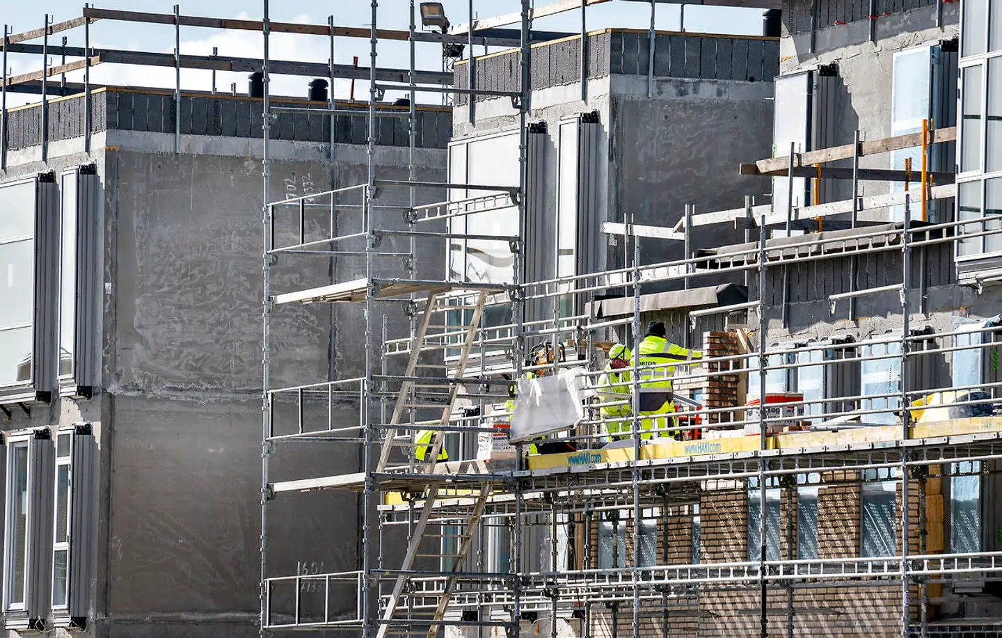 Tirsdag morgen rykkede Københavns Politi talstærkt ud til en byggeplads i Valby, fordi flere håndværkere var kommet op og slås (arkivfoto).