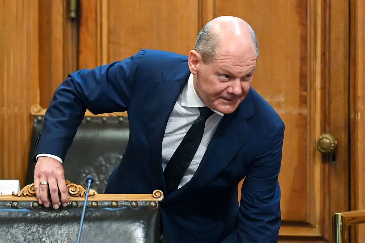 Den tyske forbundskansler Olaf Scholz mødte frem til en høring i Hamburg, hvor en undersøgelseskommission prøver at afdække, om der har været politisk indblanding i finansskandale.