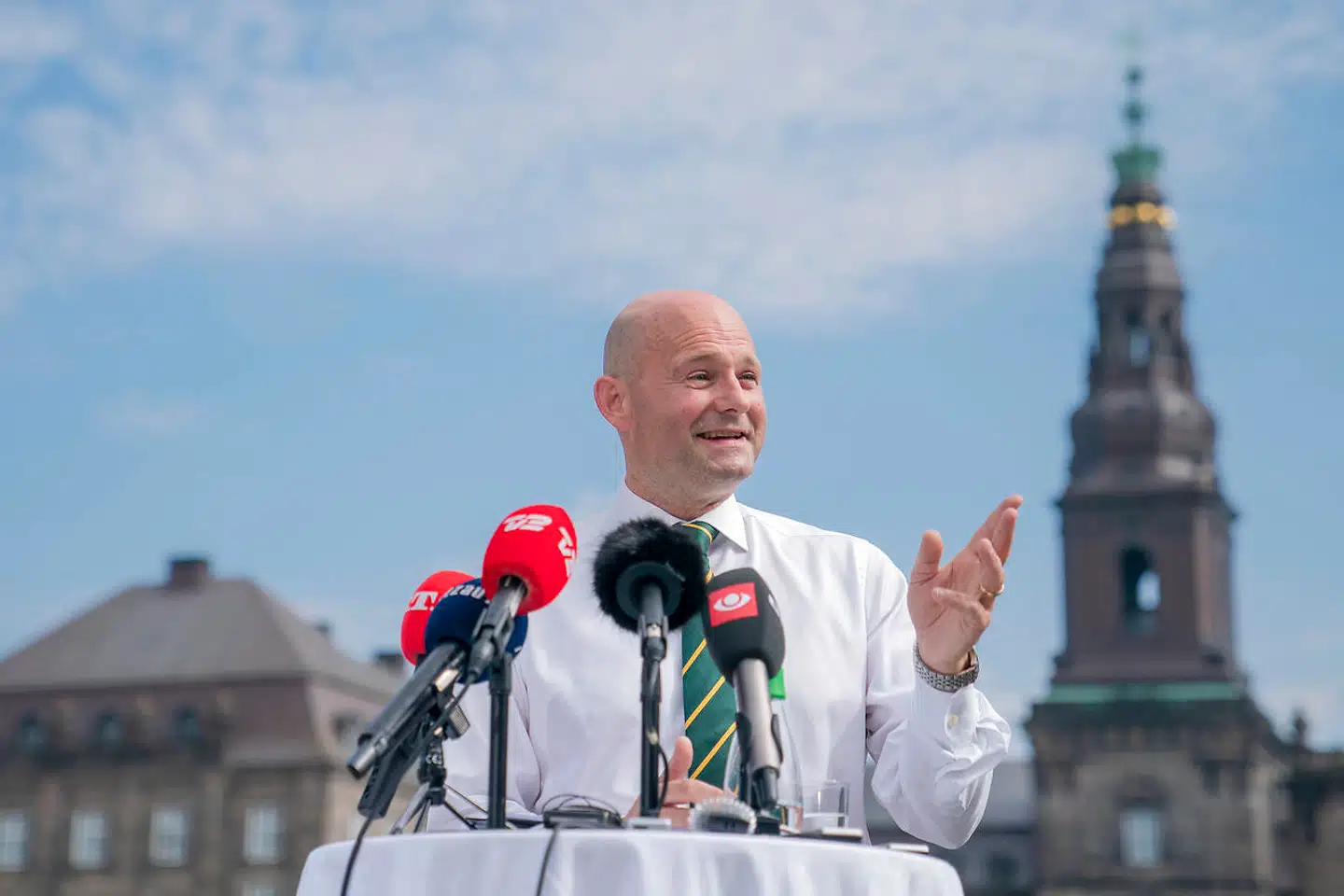 De Konservatives formand Søren Pape Poulsen annoncerede mandag, at han stiller op som statsministerkandidat ved det kommende folketingsvalg.