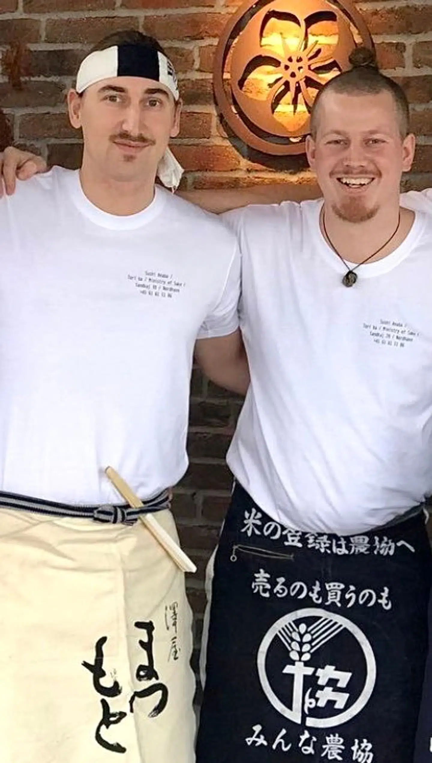 Henrik Ando Levinsen og Mads Battefeld fotograferet ved anden lejlighed.