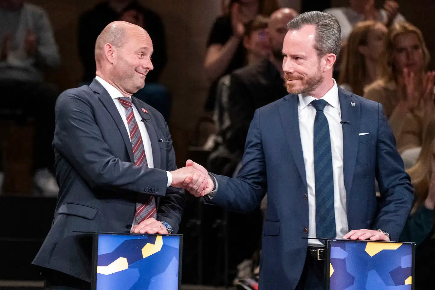 Nu er der to statsministerkandidater i den borgerlige lejr. Den konservative Søren Pape Poulsen og Venstres Jakob Ellemann-Jensen må kæmpe civiliseret om magten og komme med fælles politiske udspil frem mod valget, hvis det stadig skal være trygt for vælgerne at sætte krydset ved et borgerligt parti uden at vide, hvem der skal lede en borgerlig regering, mener Amalie Lyhne i denne leder.