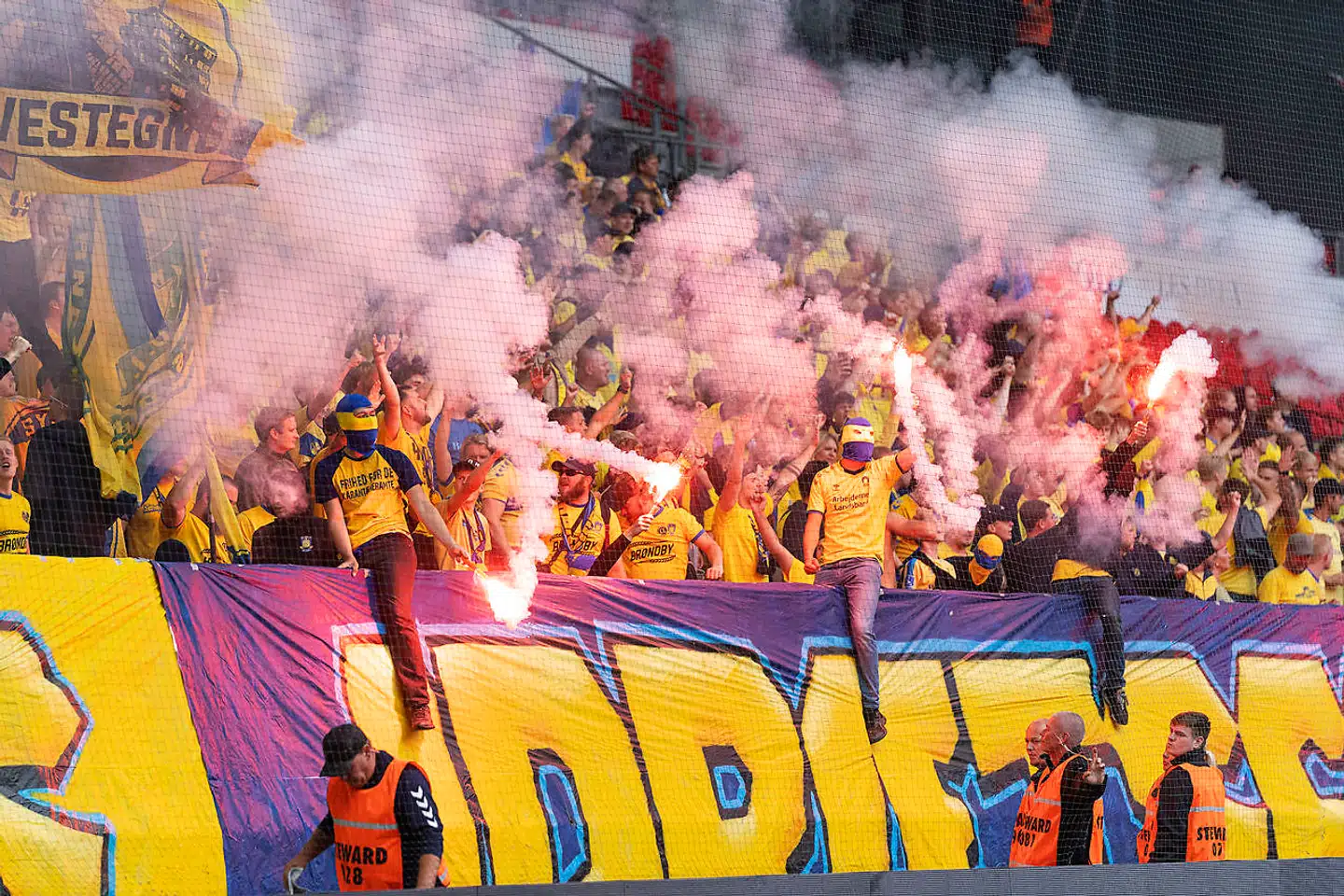 Superligakampen mellem FC København og Brøndby IF i Parken, København, søndag den 7. august 2022.. (Foto: Claus Bech/Ritzau Scanpix)