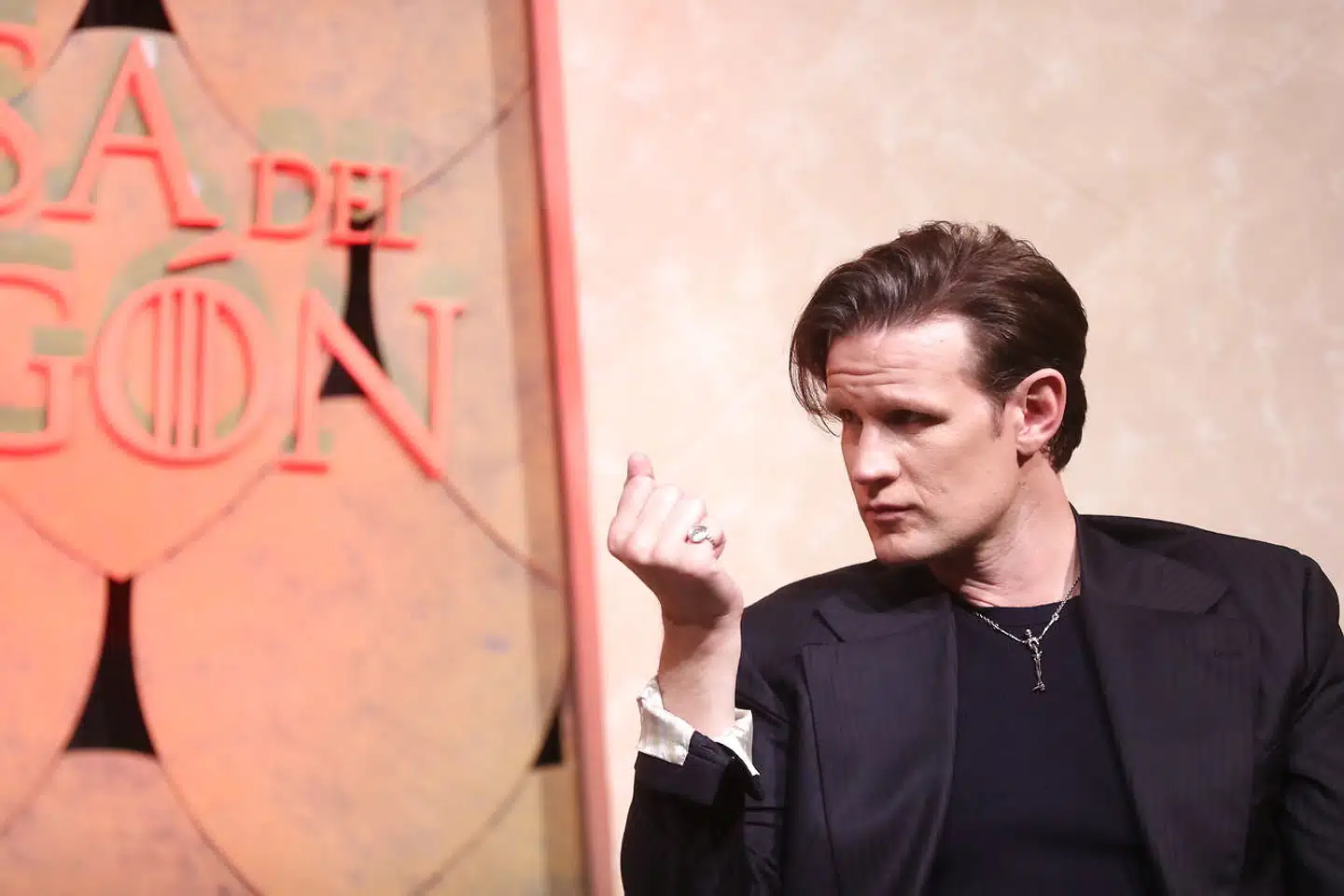 Matt Smith, der ses på billedet, skal spille rollen som Daemon Targaryen i serien »House of Dragon«.
