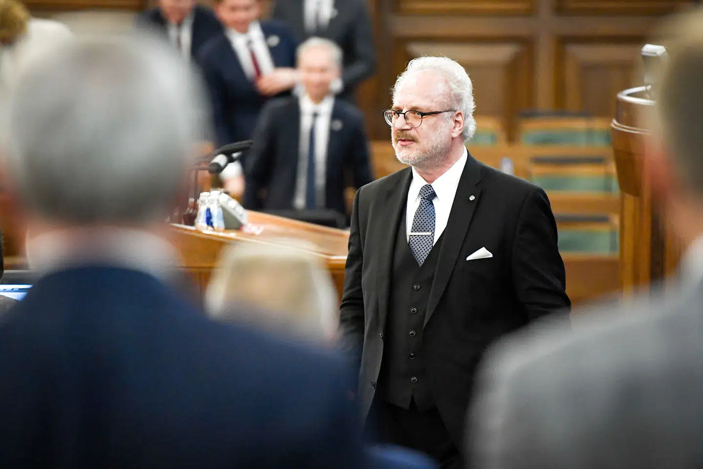 Letlands præsident Egils Levits (arkivfoto).