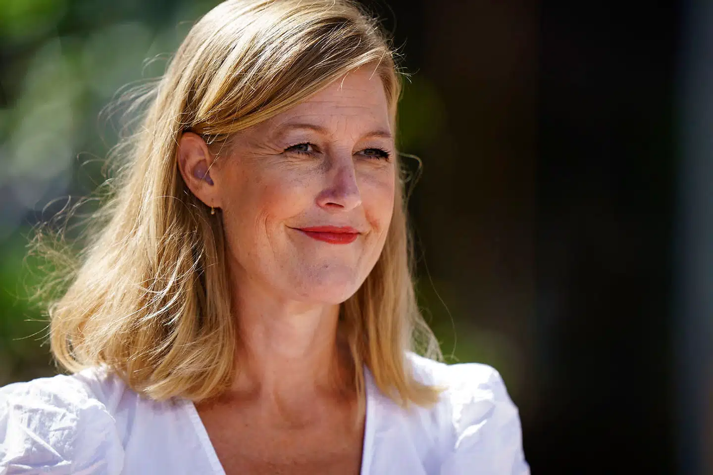 Sofie Carsten Nielsen, politisk leder hos De Radikale, til partiets sommergruppemøde på Fanø.