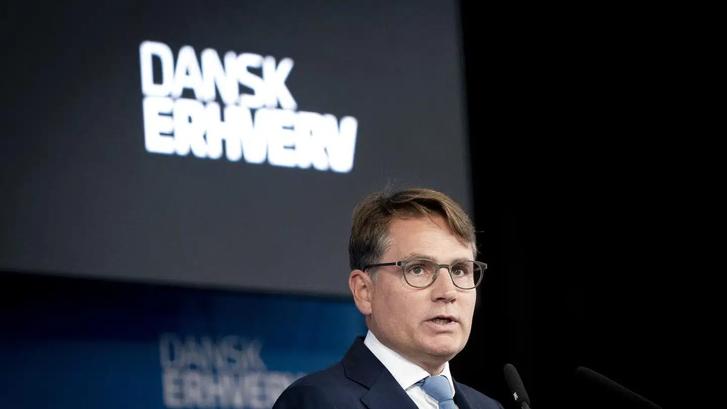 Det er den klare vurdering fra Dansk Erhvervs digitaliseringspolitiske fagchef, Janus Sandsgaard, at detailhandlen ikke er i særlig fokus for cyberangreb fra kriminelle. På billedet Dansk Erhvervs direktør, Brian Mikkelsen.