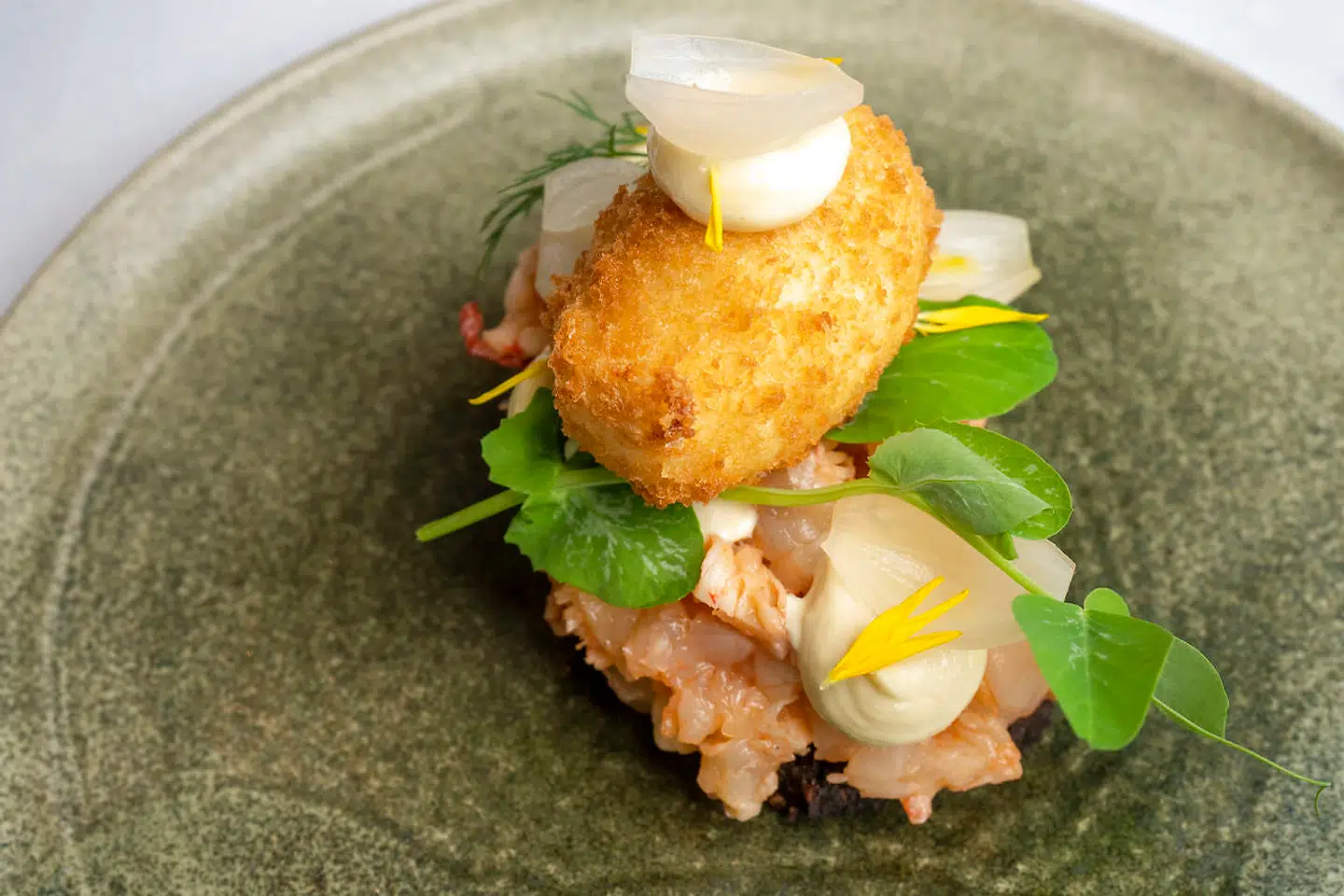 Hummertatar på Restaurant Møntergade.