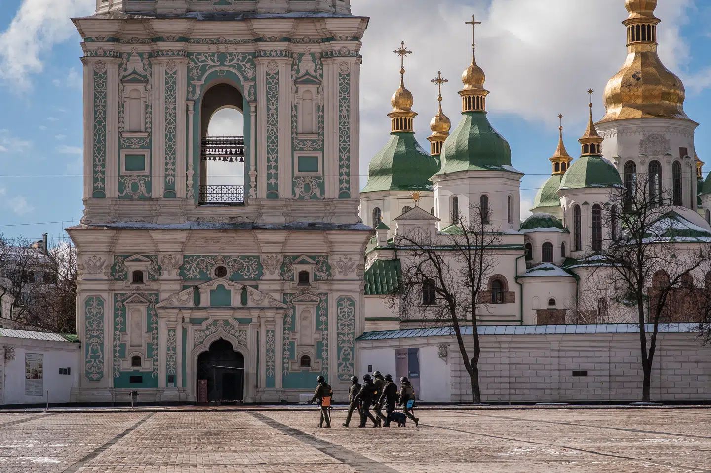 Udstillingen »The Thin Line«, med billeder af ukrainske fotografer, blev i år vist på Copenhagen Photo Festival.
