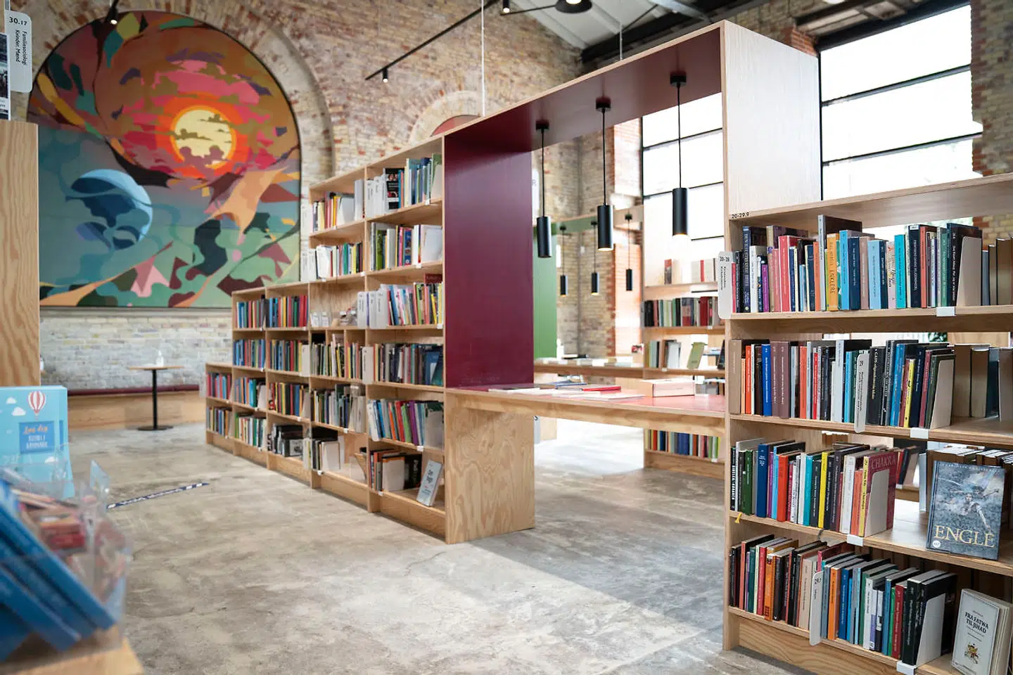 Nørrebro Bibliotek på Nørrebrogade.