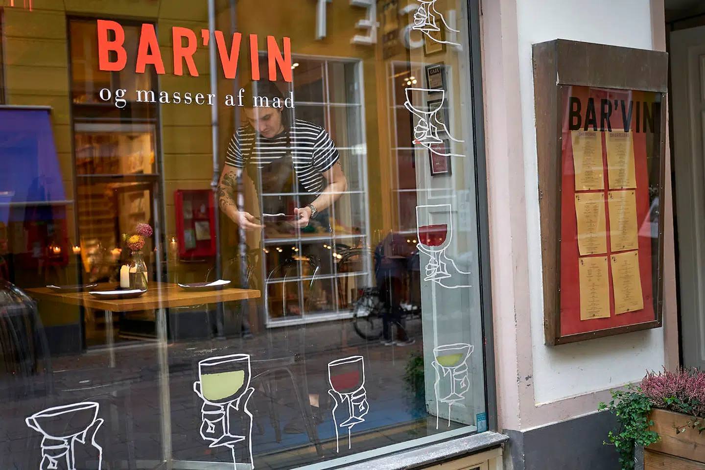 Bar'vin i Skindergade.