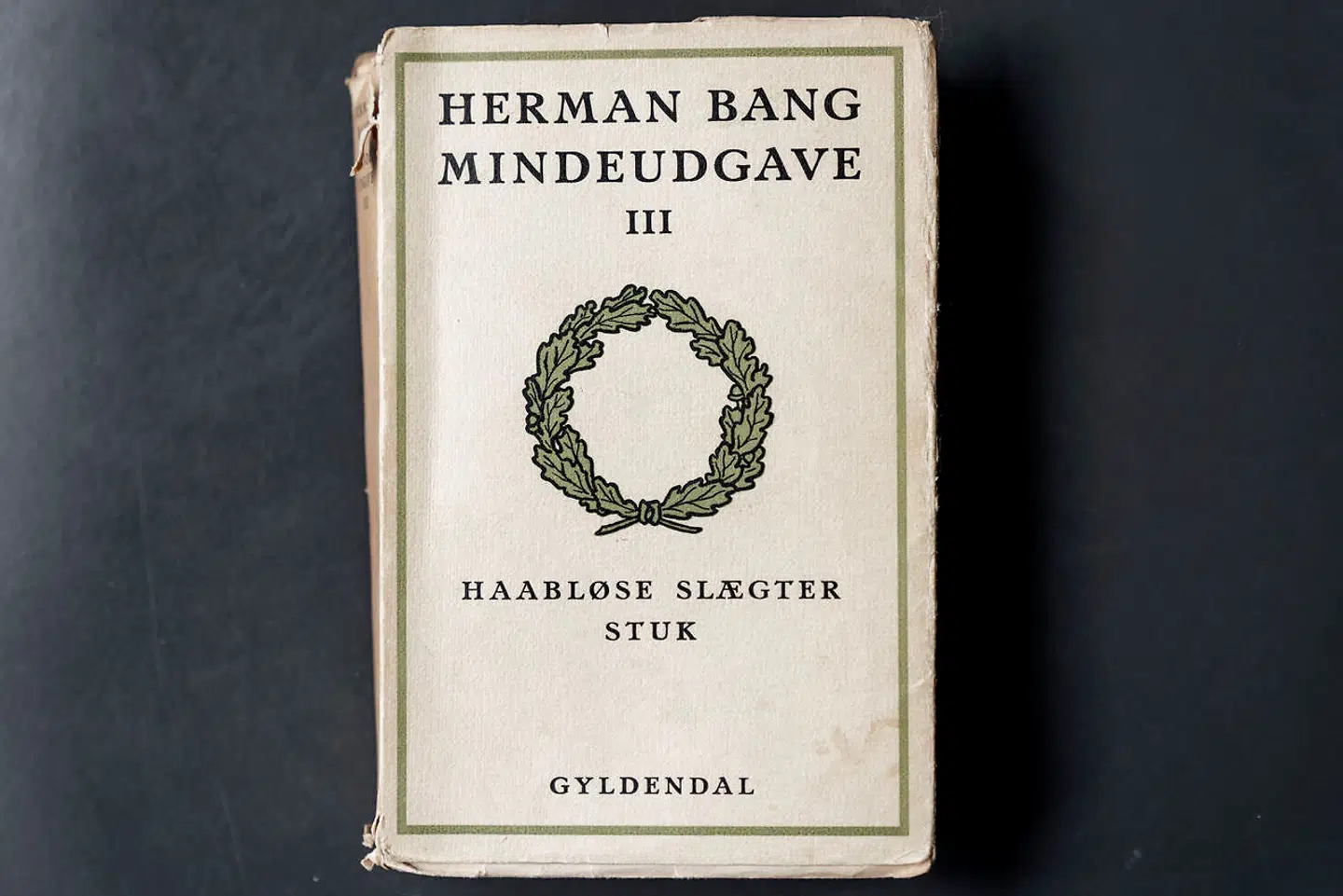 Herman Bangs »Stuk« udkom i 1887.