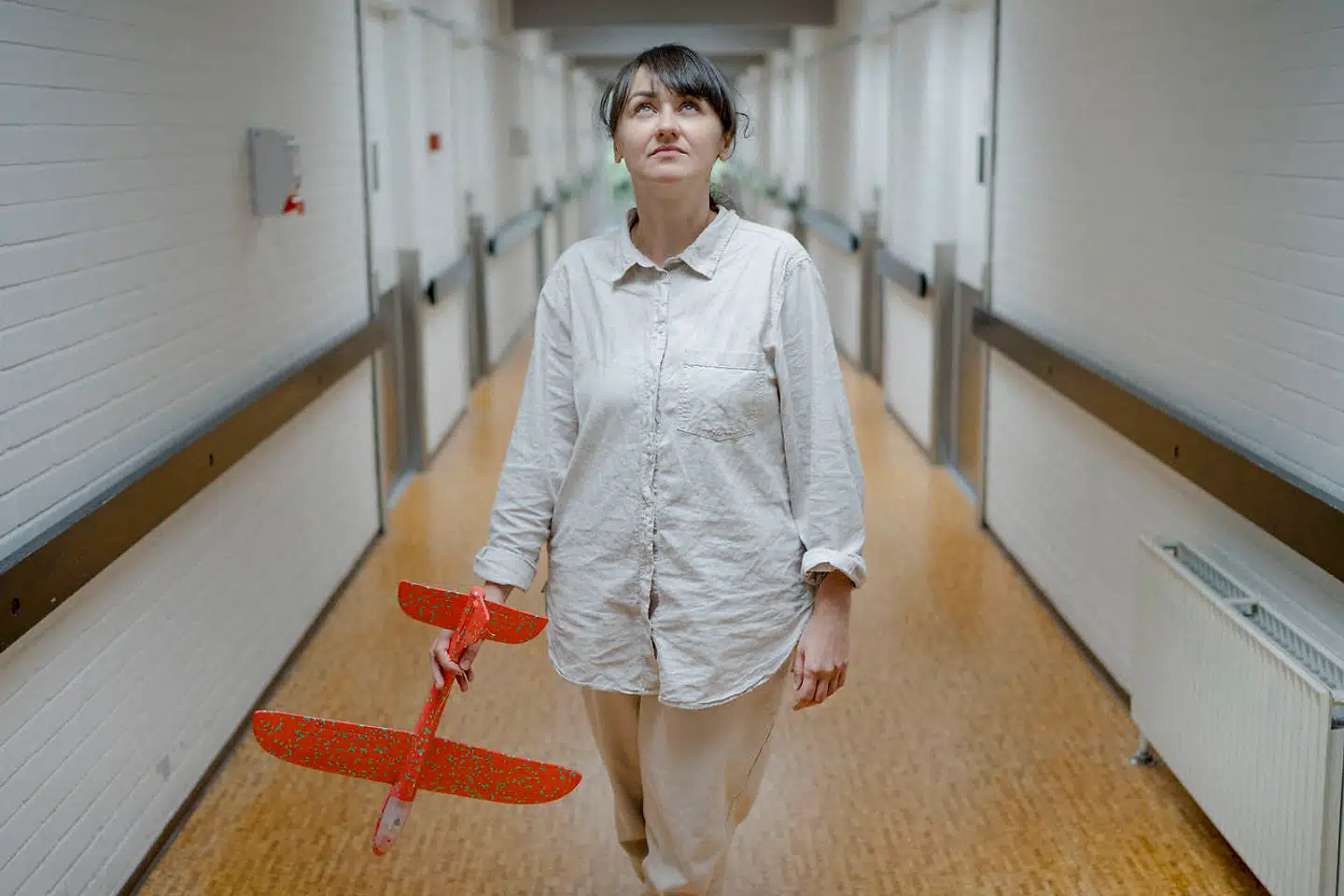 36-årige Yuliia Vlasenko er en af de flygtninge, der er en del af den nye bevægelse.