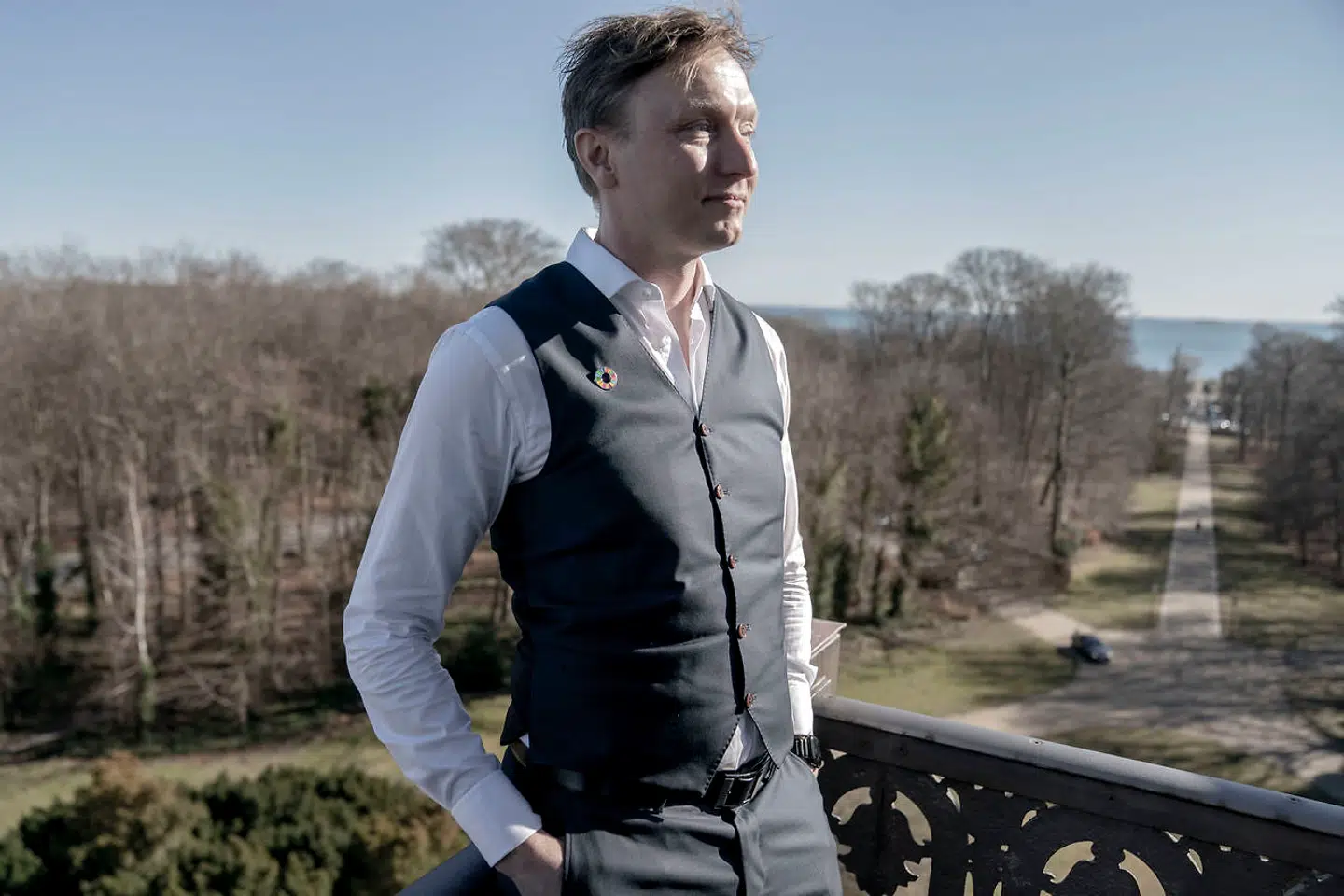 Mads Hedegaard har planer for Charlottenlund Slot.