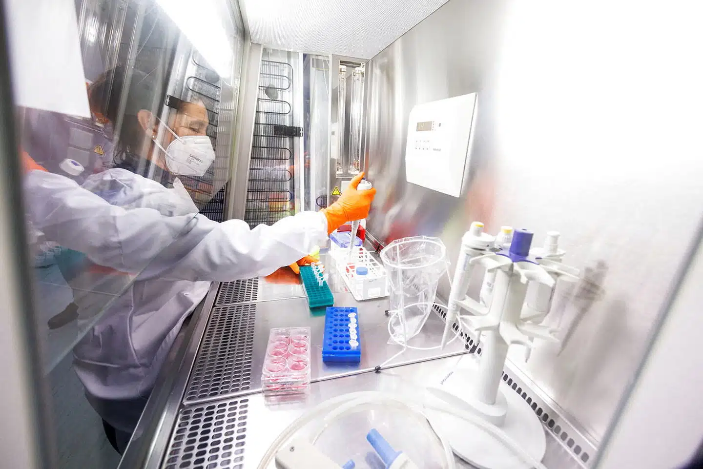 Arkivfoto: Bavarian Nordic har fået de nødvendige godkendelser og har nu mulighed for at fremstille koppevacciner i Danmark.