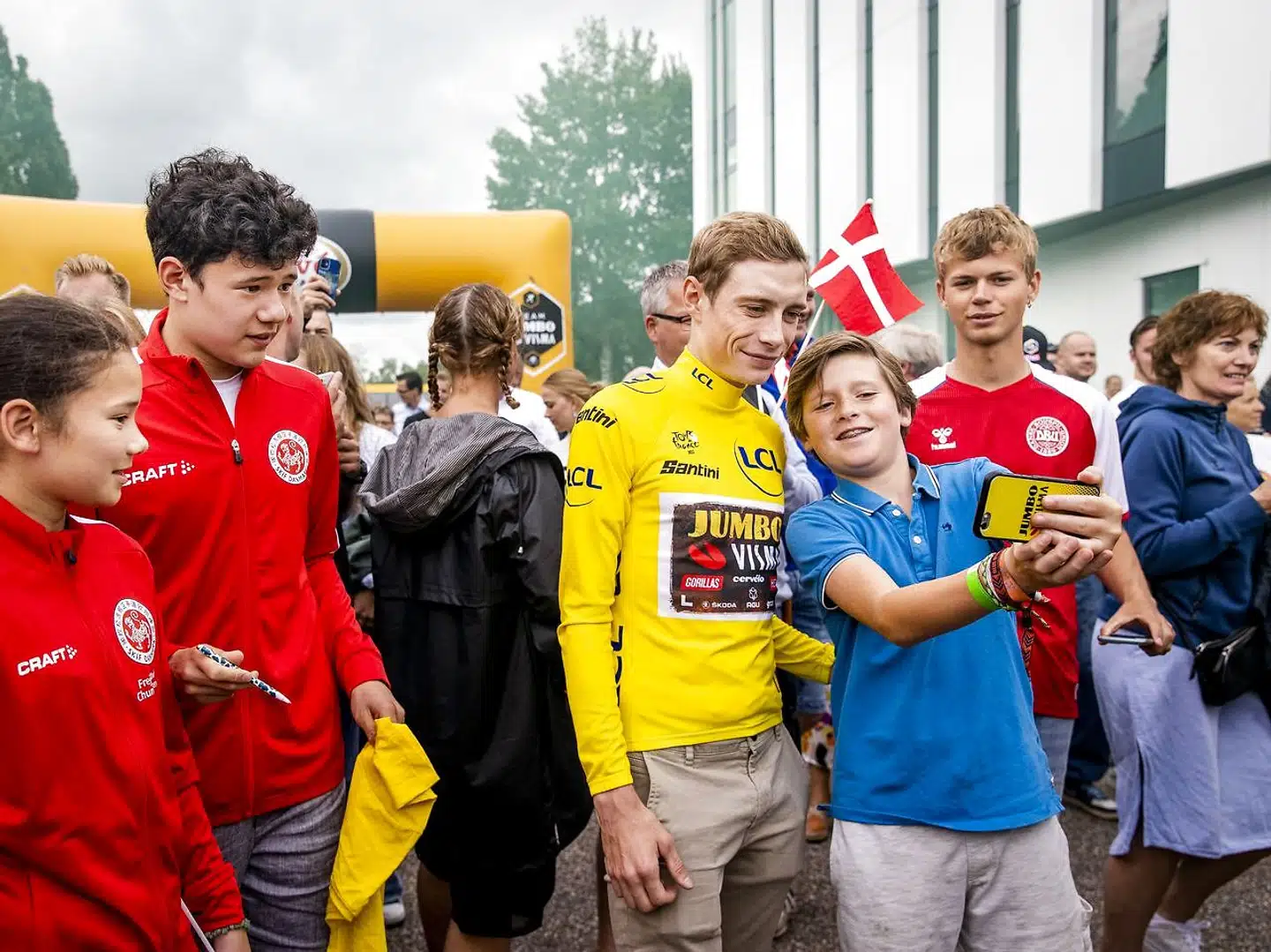Når Jonas Vingegaard på torsdag skal fejres i Glyngøre forventer politiet, at op mod 10.000 mennesker vil deltage.