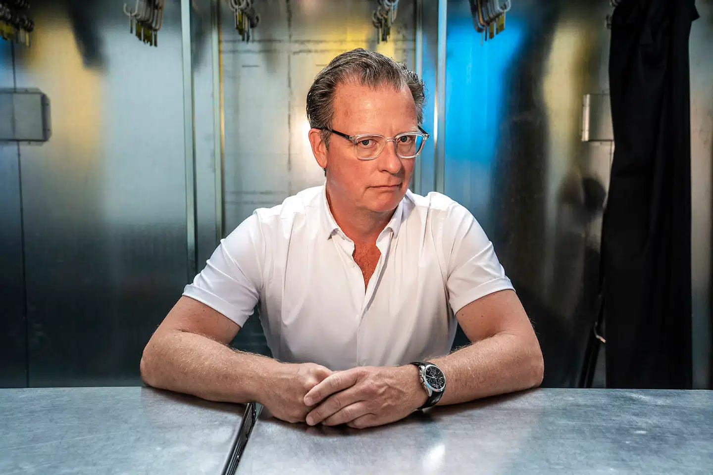 Radiovært på P1 Bagklog Esben Kjær.