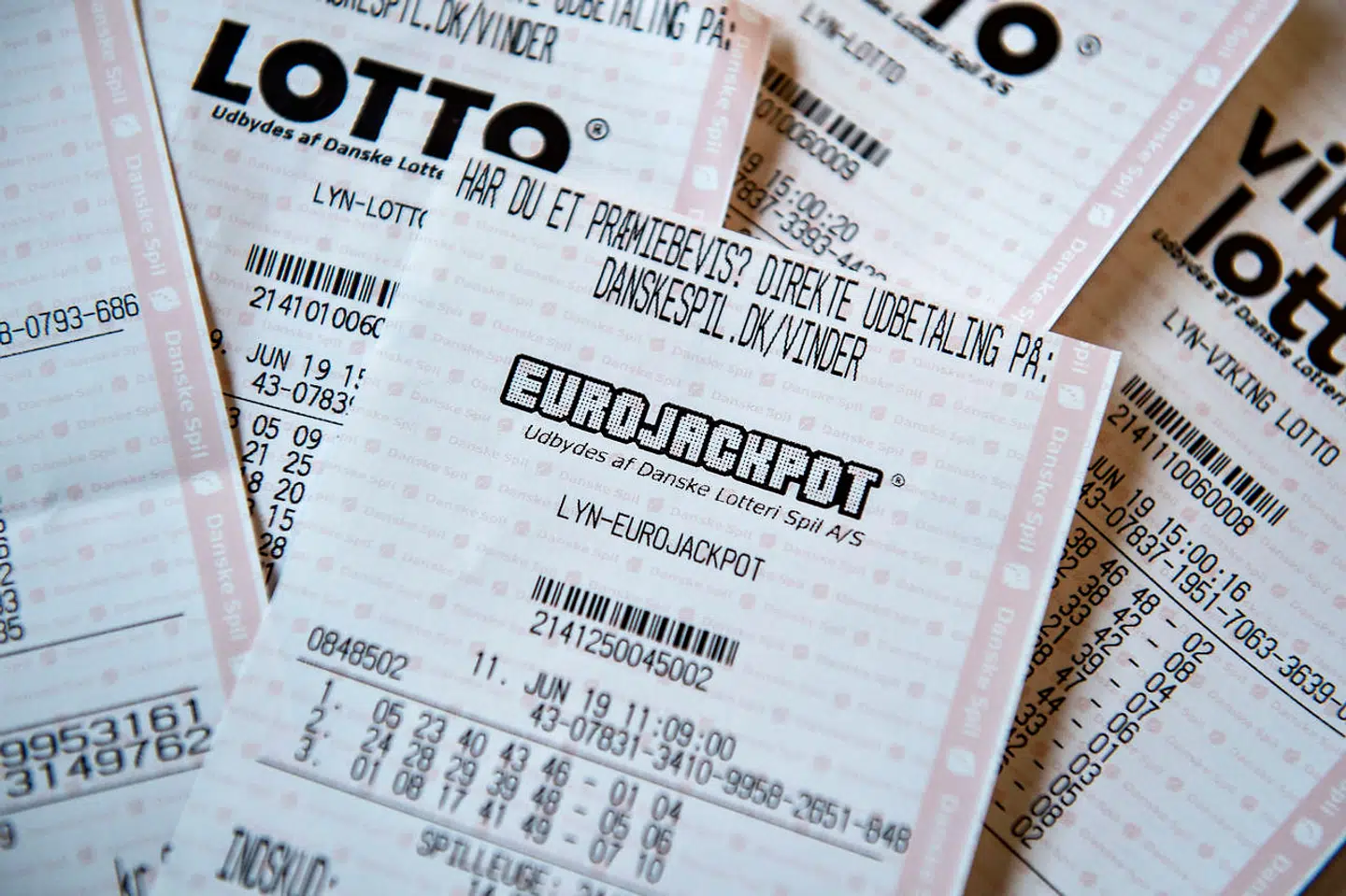 Arkivfoto: Der er 740 millioner kroner i puljen til aftenens Eurojackpot. Det er den største pulje, der nogensinde har været i dansk lotto.