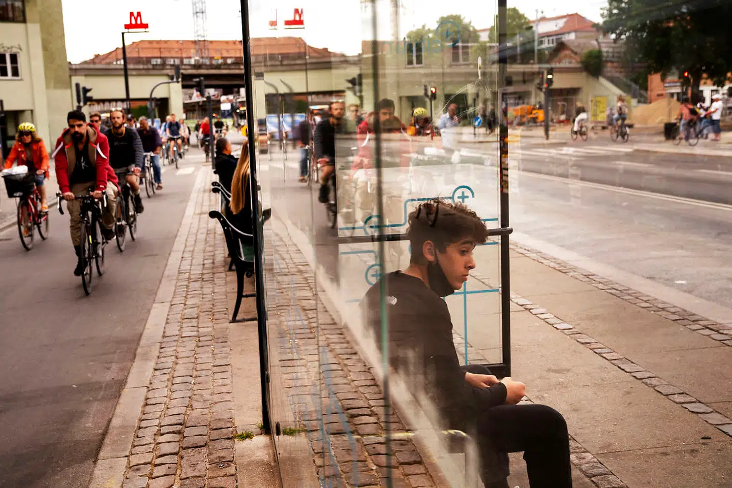 Nørrebro Station ligger på Ydre Nørrebro. Her er der mange borgere, som er bekymrede for at få cyklen stjålet.