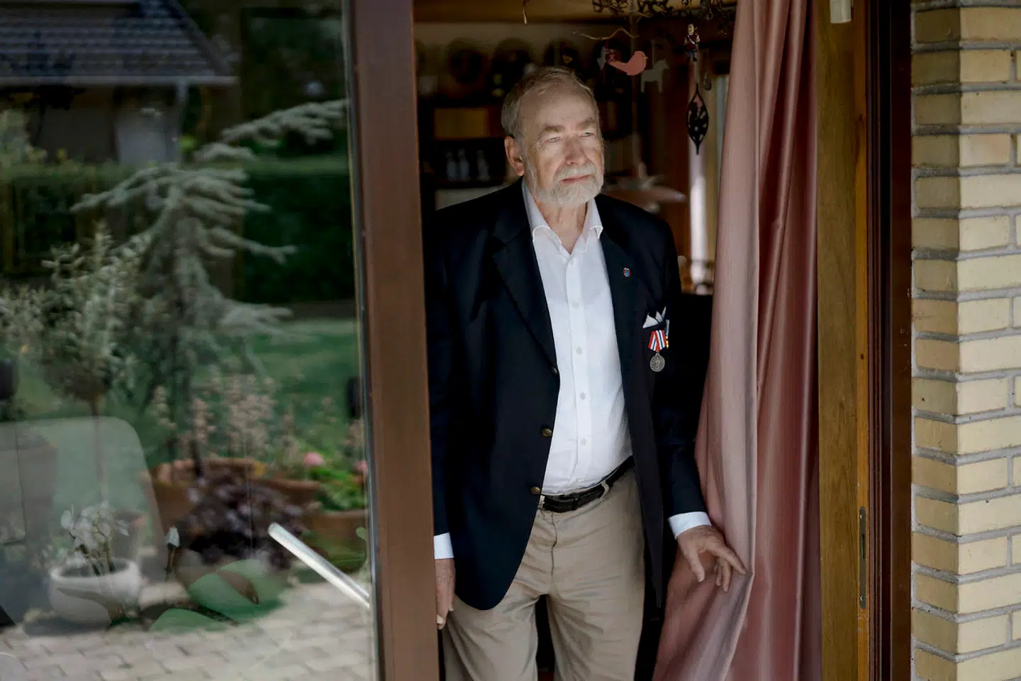 Dines Bogø har indsamlet over 400 vidnesbyrd fra krigens tid, men han er også interesseret i blandt andet fæstningshistorie og Gentoftes lokalhistorie. Foto: Mathias Eis