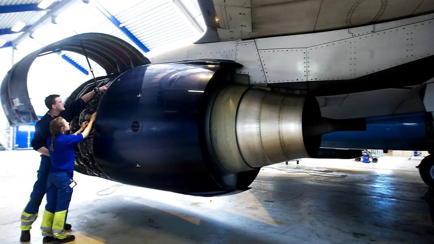 Det er flymekanikerne, der undersøger alle fly og giver den nødvendige sikkerhedsgodkendelse, som giver dem lov til at lette. Natten til torsdag går 200 flymekanikere i sympatistrejke med de strejkende piloter. Arkivfoto