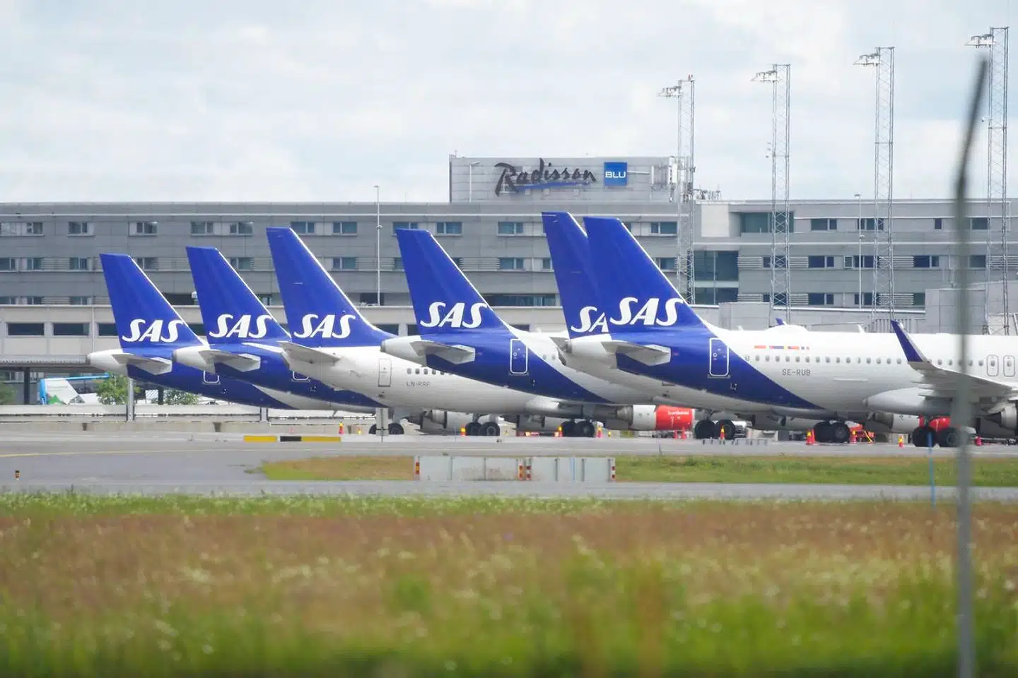 SAS-fly på jorden efter masser af flyafgange mandag blev aflyst,