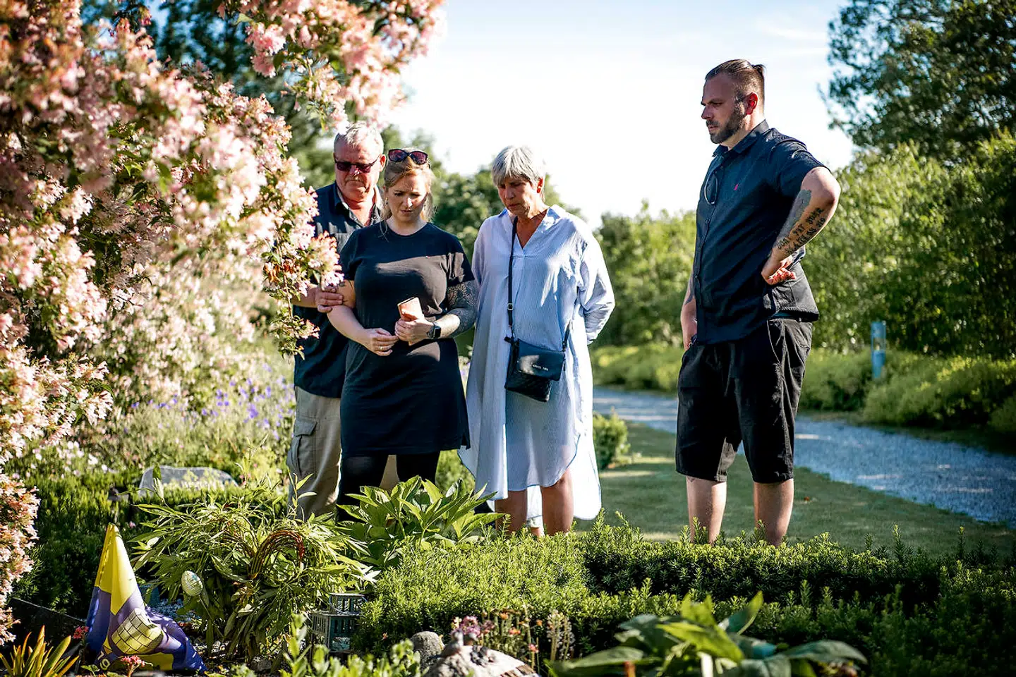 29-årige Mark Pautsch var ikke dødelig syg. Han led af en depression og en kronisk sygdom. På billedet ses hans søster, svoger og forældre. Han efterlader sig også en lille søn og en forlovet.