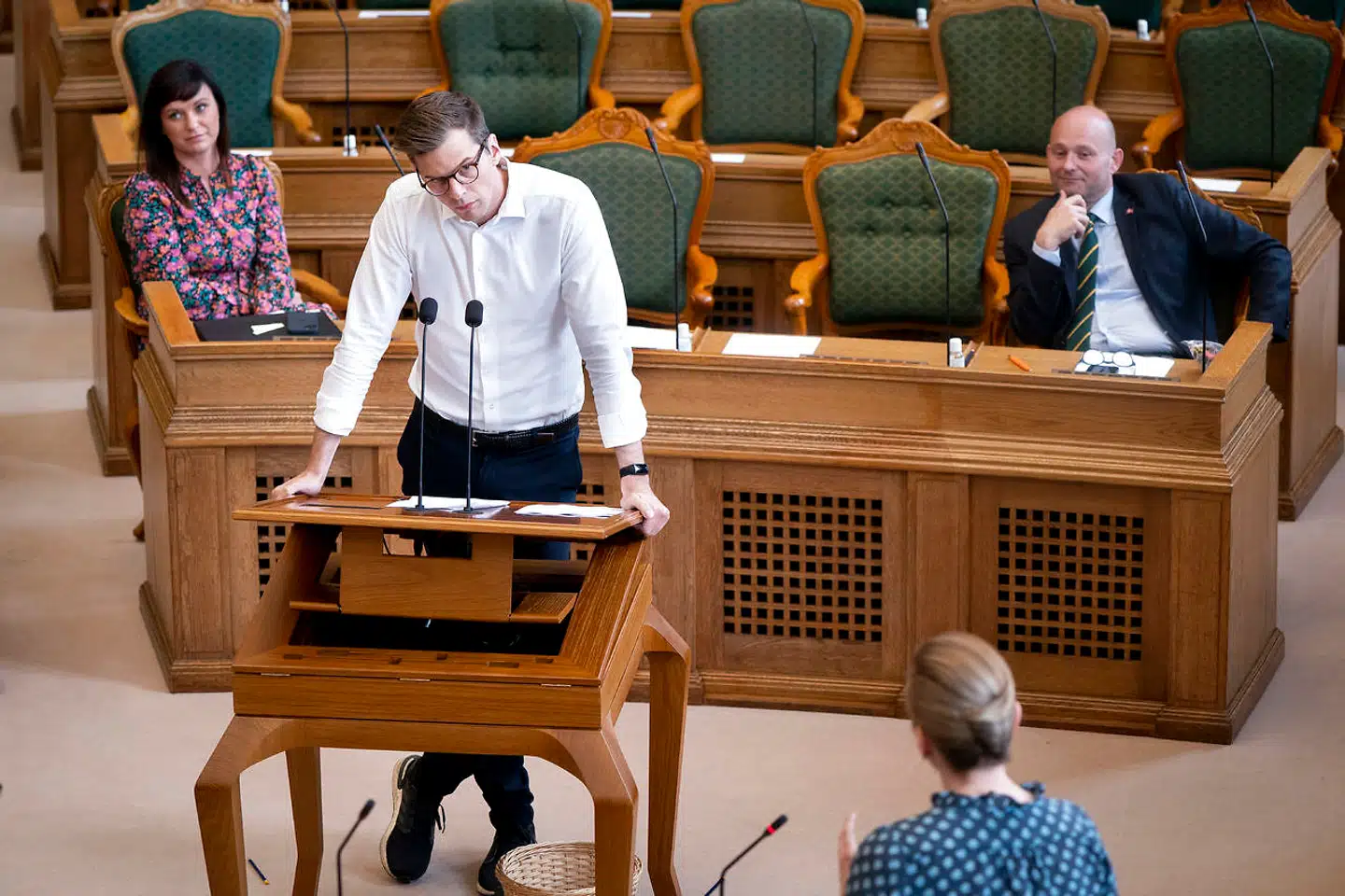 Liberal Alliances politiske leder, Alex Vanopslagh, kalder statsministerens melding »utroværdig« og forstår ikke, at hun afviser behovet for en advokatvurdering.