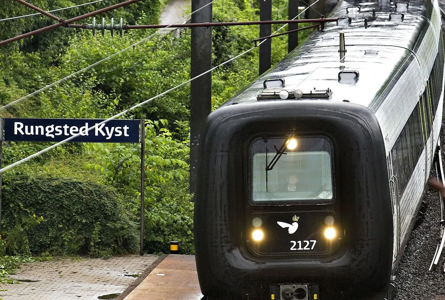 Der kører ingen tog mellem Nivå og Helsingør mandag eftermiddag.