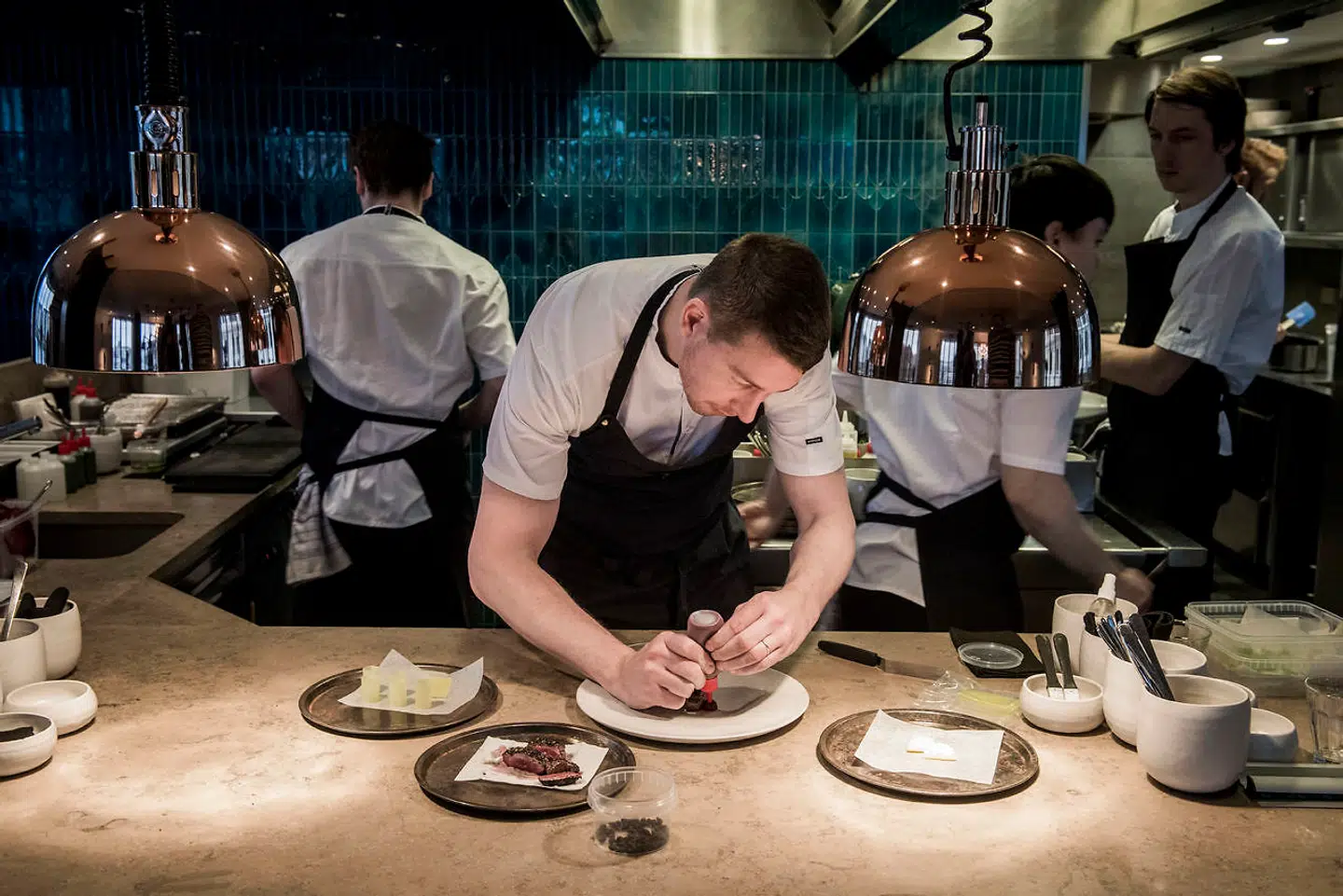 Arkivfoto af vinderen, Torsten Vildgaard, der i mange år var René Redzepis højre hånd på Noma.