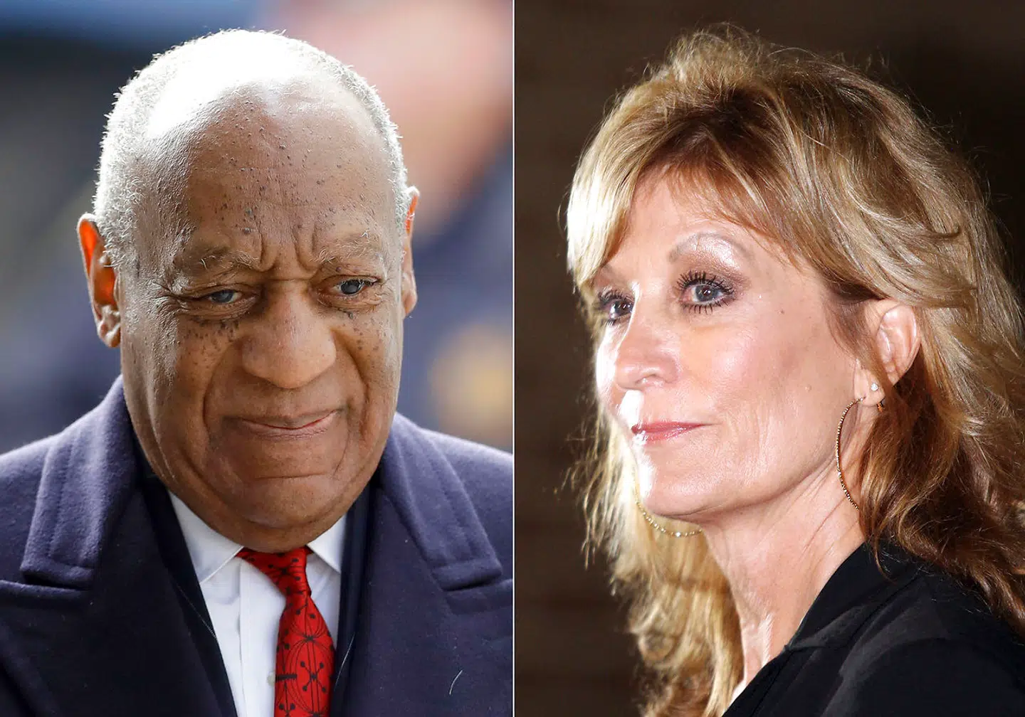 Bill Cosby fotograferet i 2018 og Judy Huth fotograferet i 2014.