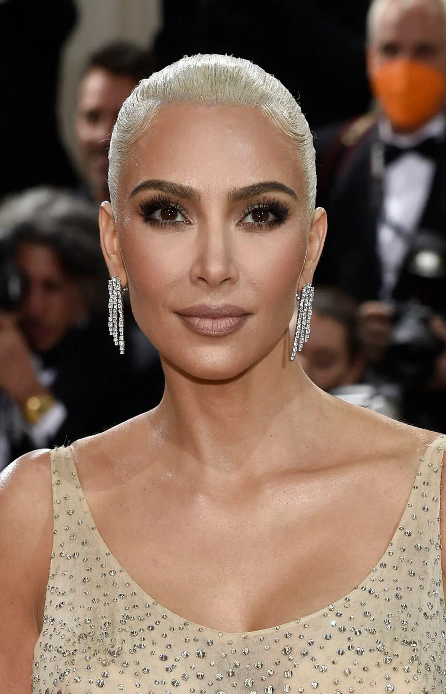 Kim Kardashian er en af de mange kendisser, der har promoveret en kryptovaluta. Her ses hun til Met Gala i New York, der blev afholdt i maj 2022.