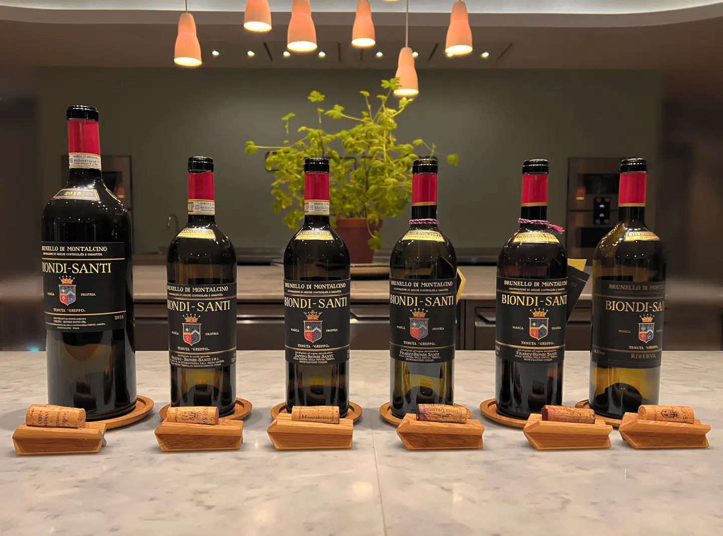 Det er ikke hver dag, man får lov at smage seks årgange Biondi-Santi.