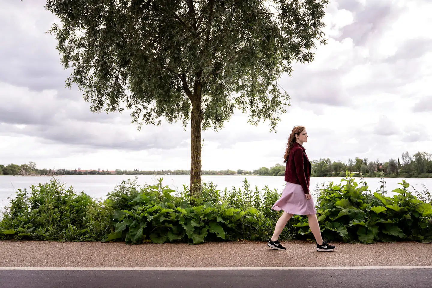 Isabella Arendt Vlasman i nærheden af sit hjem i Vanløse.
