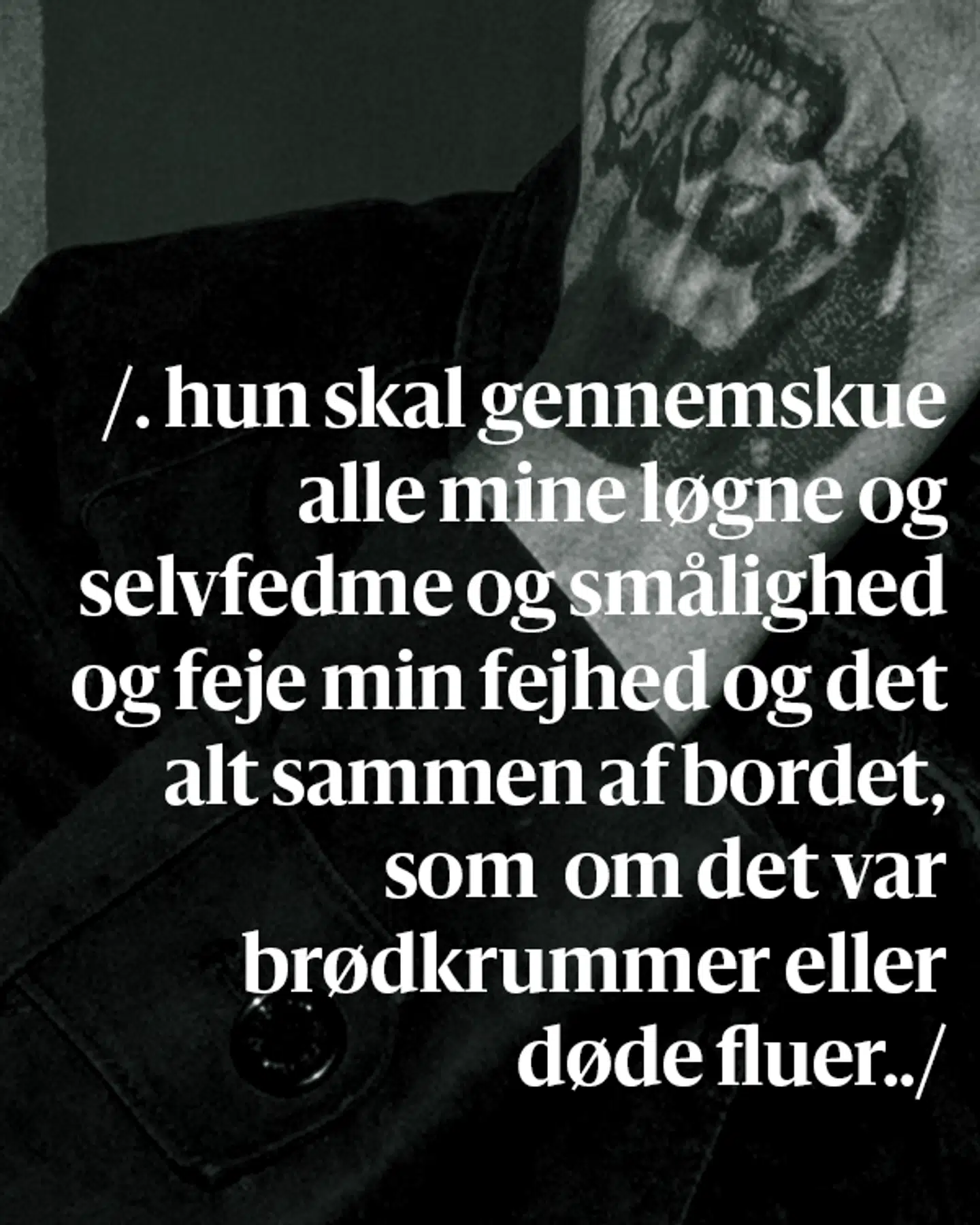 Digt af Keith Lohse.