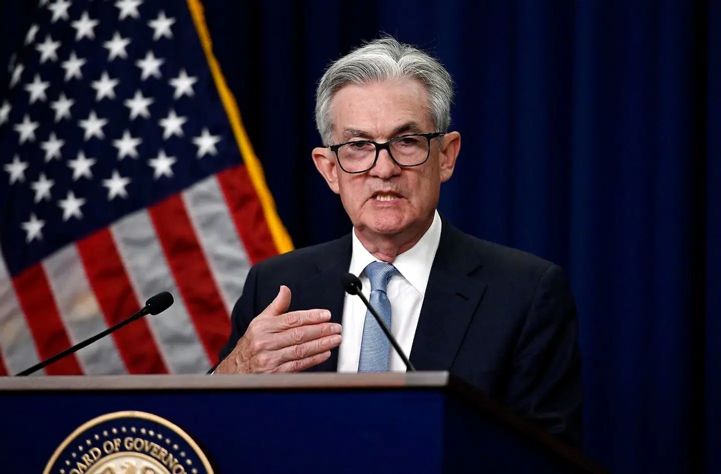 Centralbankchef Jerome Powell og resten af Federal Reserve leverede onsdag den største rentestigning siden 1994. Det vendte finansmarkedet på den anden ende.