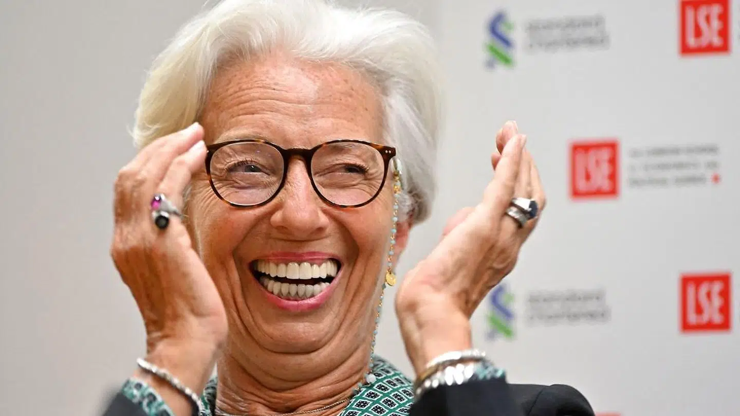 Det store grin var fremme, da chefen for Den Europæiske Centralbank, Christine Lagarde, deltog i en debat i London. Der er dog intet at grine ad, når det gælder udførelsen af pengepolitikken.