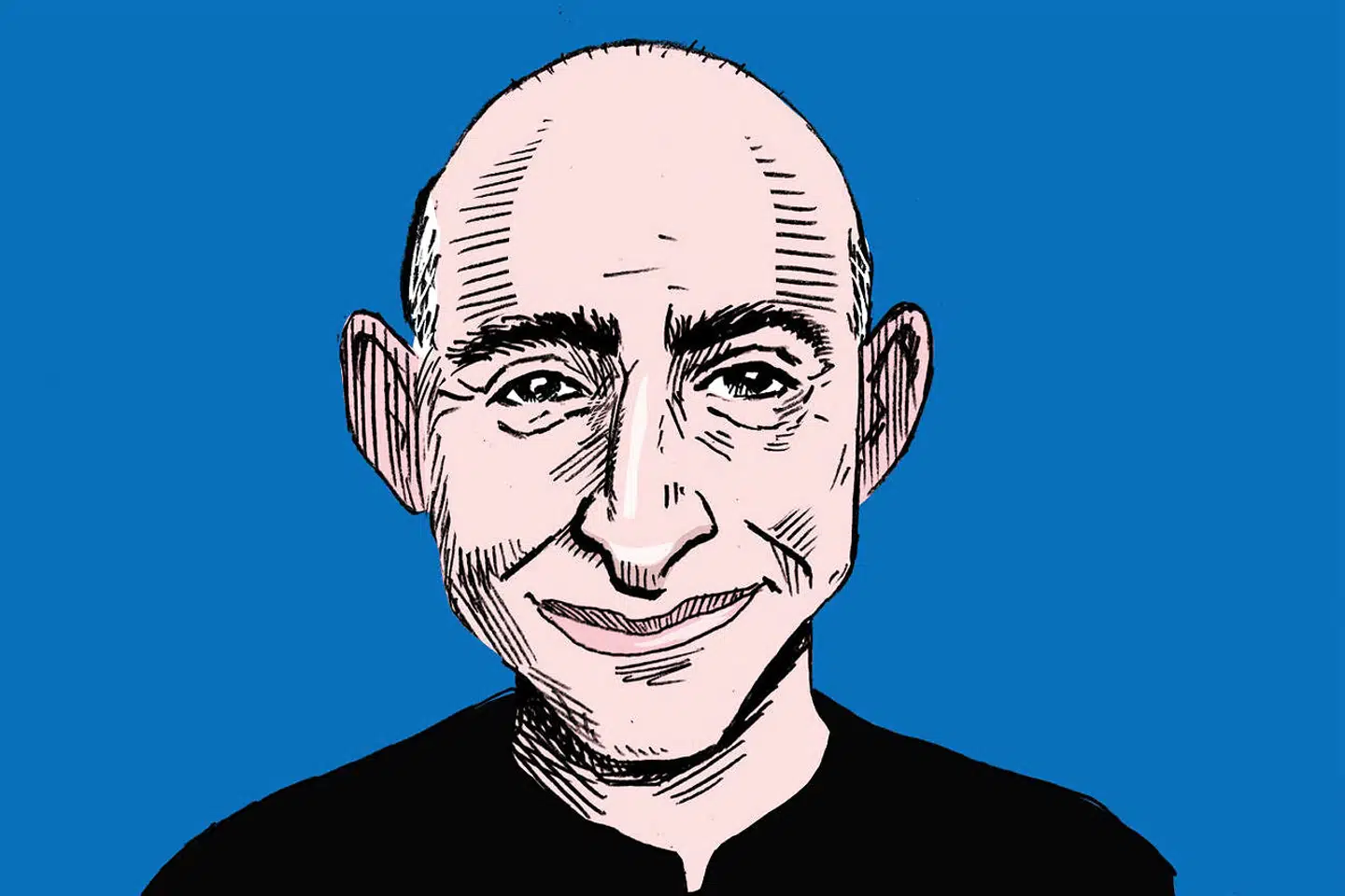 Bent Blüdnikow. Tegning: Claus Bigum