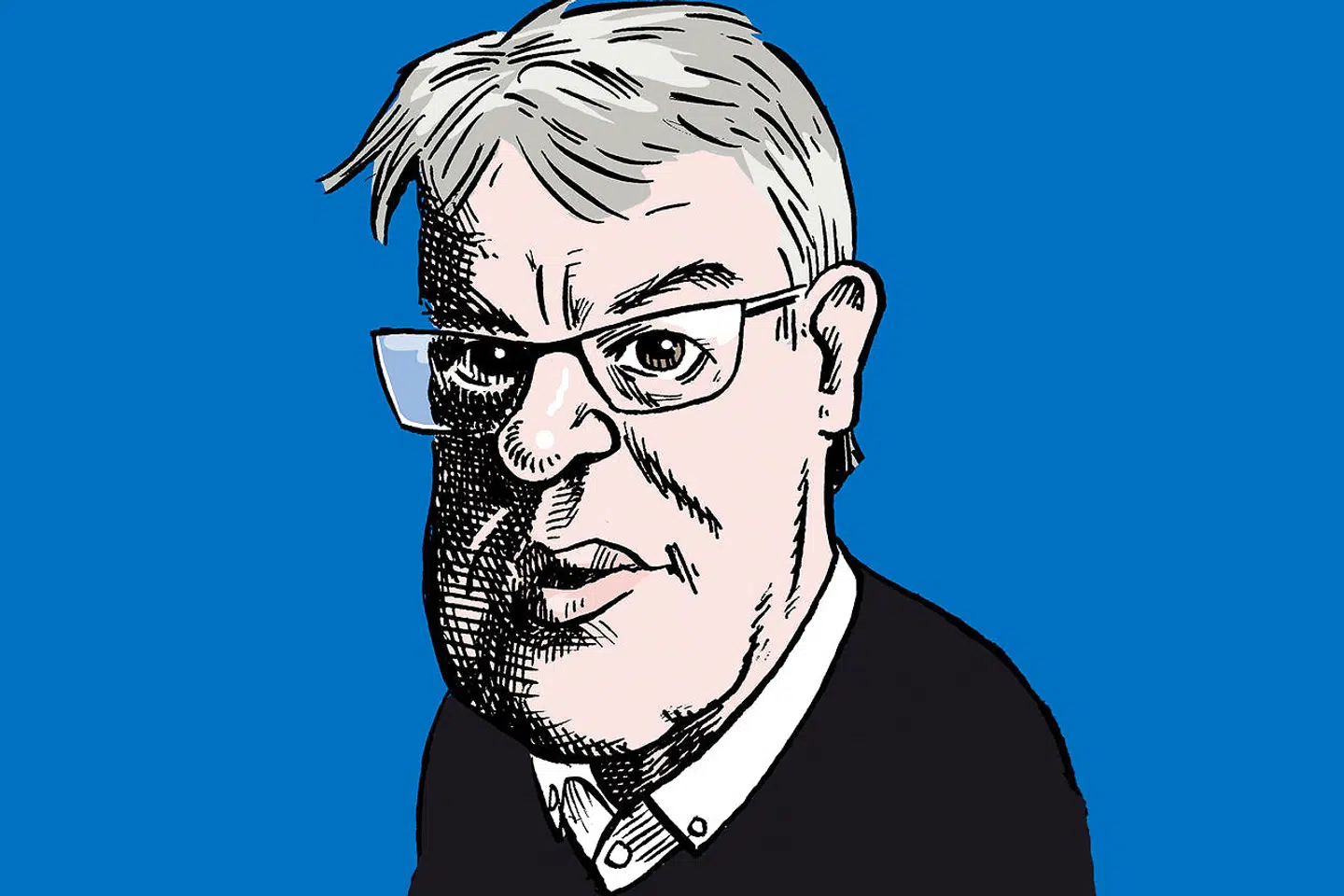 Peter Nedergaard. Tegning: Claus Bigum