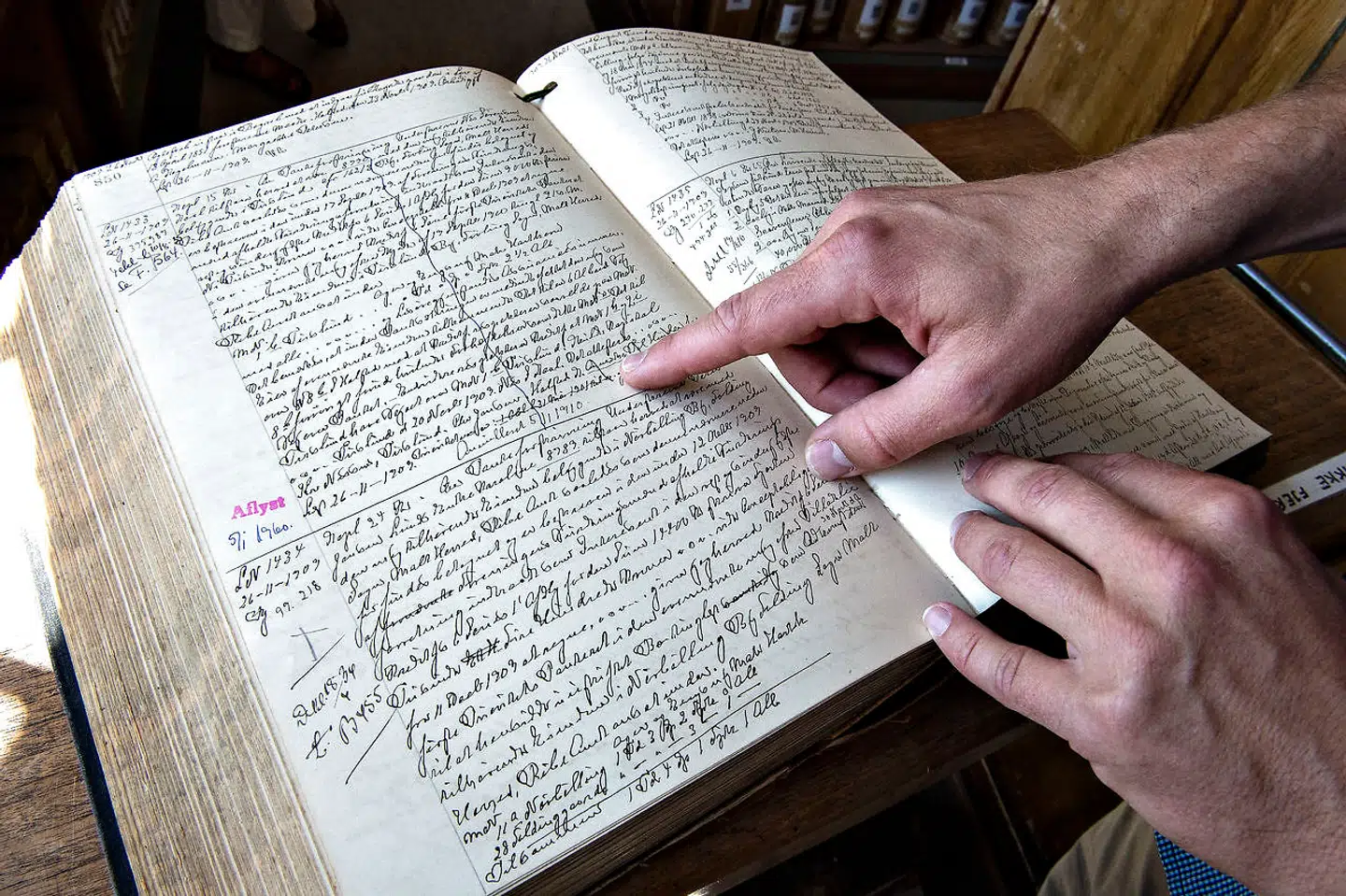 Kirkebøger, begravelsesprotokoller og folketællinger er blevet indtastet af frivillige over de seneste 25 år. Det udgør rygraden bag den hidtil største kortlægning af et lands historiske befolkning. (Arkivfoto).