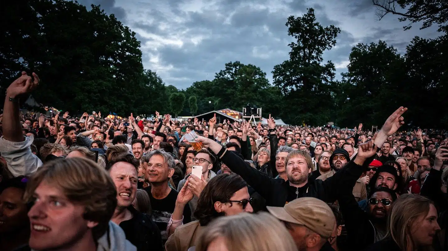 Liam Gallagher som spillede til Syd for Solen, Københavns nye tredages musikfestival, i Søndermarken i København fredag den 10. juni 2022.
