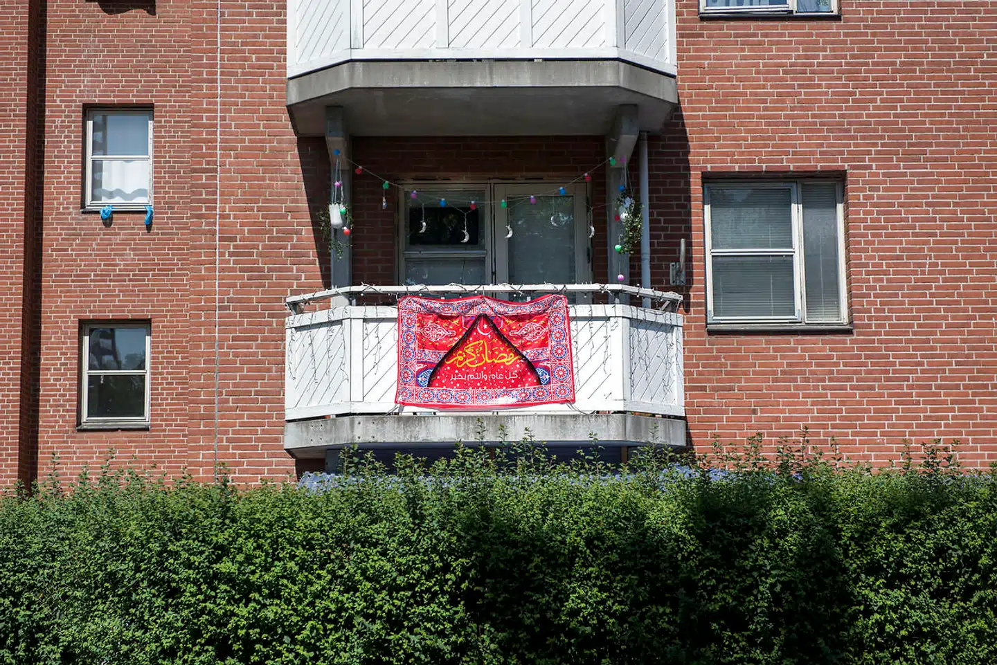 Der bor cirka 1.400 mennesker i Mjølnerparken.