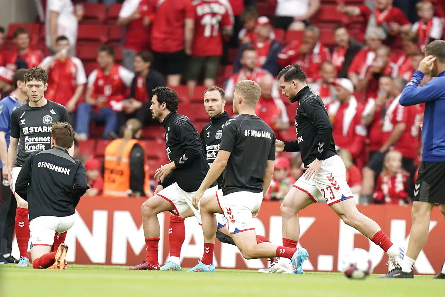 UEFA Nations League kamp mellem Danmark - Kroatien i Parken i København, fredag den 10 juni 2022.