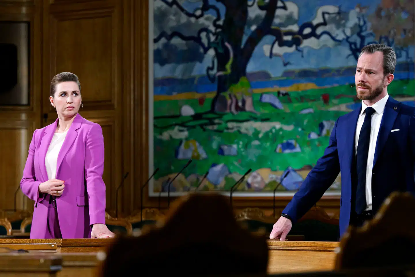 Formand for Venstre, Jakob Ellemann–Jensen, ser ikke et regeringssamarbejde med Socialdemokratiet som sandsynligt.