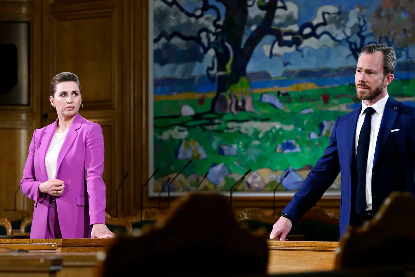 Formand for Venstre, Jakob Ellemann–Jensen, ser ikke et regeringssamarbejde med Socialdemokratiet som sandsynligt.