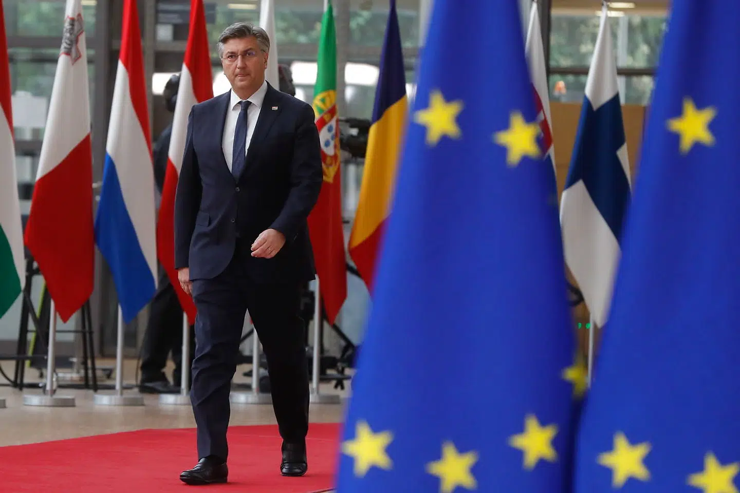 Kroatiens premierminister Andrej Plenkovic.